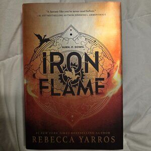 Iron Flame - first edition hardcover!